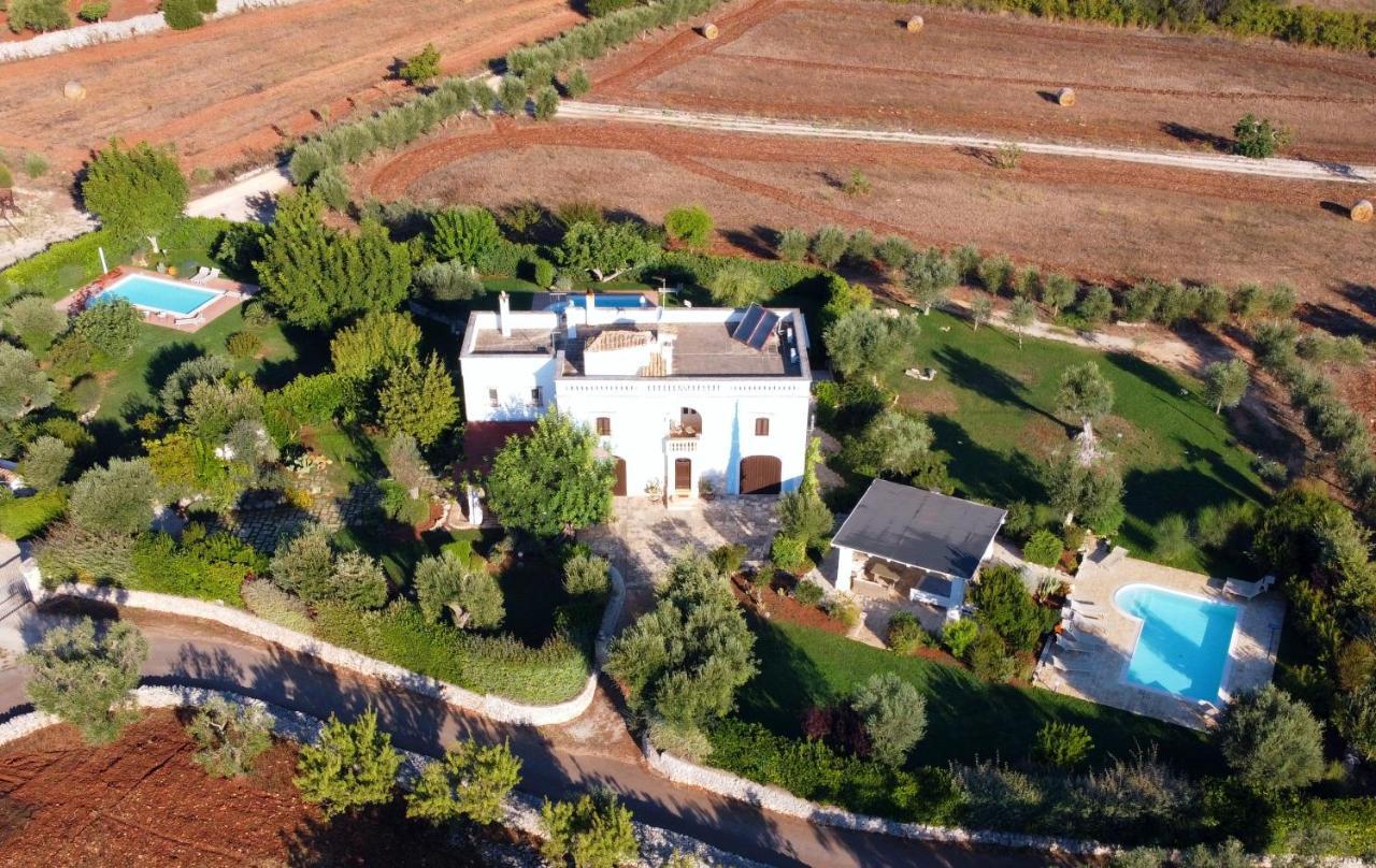 אוסטוני Terra Sessana Ville E Trullo Con Piscina Privata מראה חיצוני תמונה