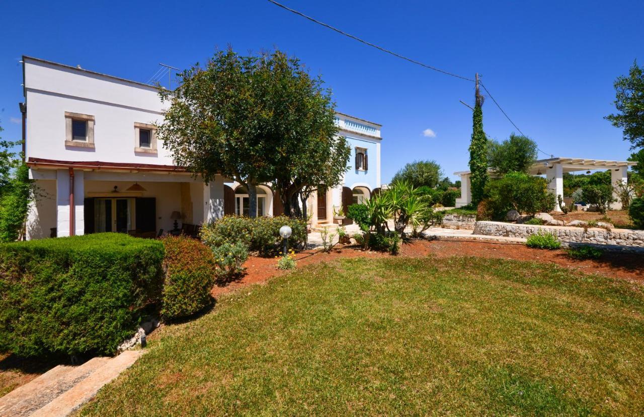 אוסטוני Terra Sessana Ville E Trullo Con Piscina Privata מראה חיצוני תמונה
