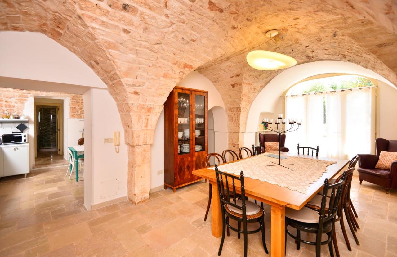 אוסטוני Terra Sessana Ville E Trullo Con Piscina Privata מראה חיצוני תמונה
