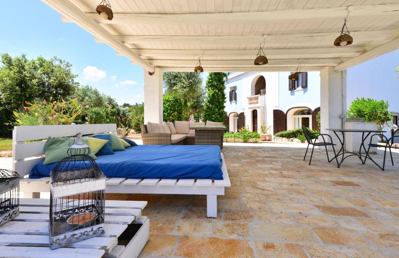 אוסטוני Terra Sessana Ville E Trullo Con Piscina Privata מראה חיצוני תמונה