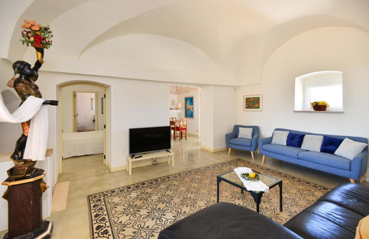 אוסטוני Terra Sessana Ville E Trullo Con Piscina Privata מראה חיצוני תמונה