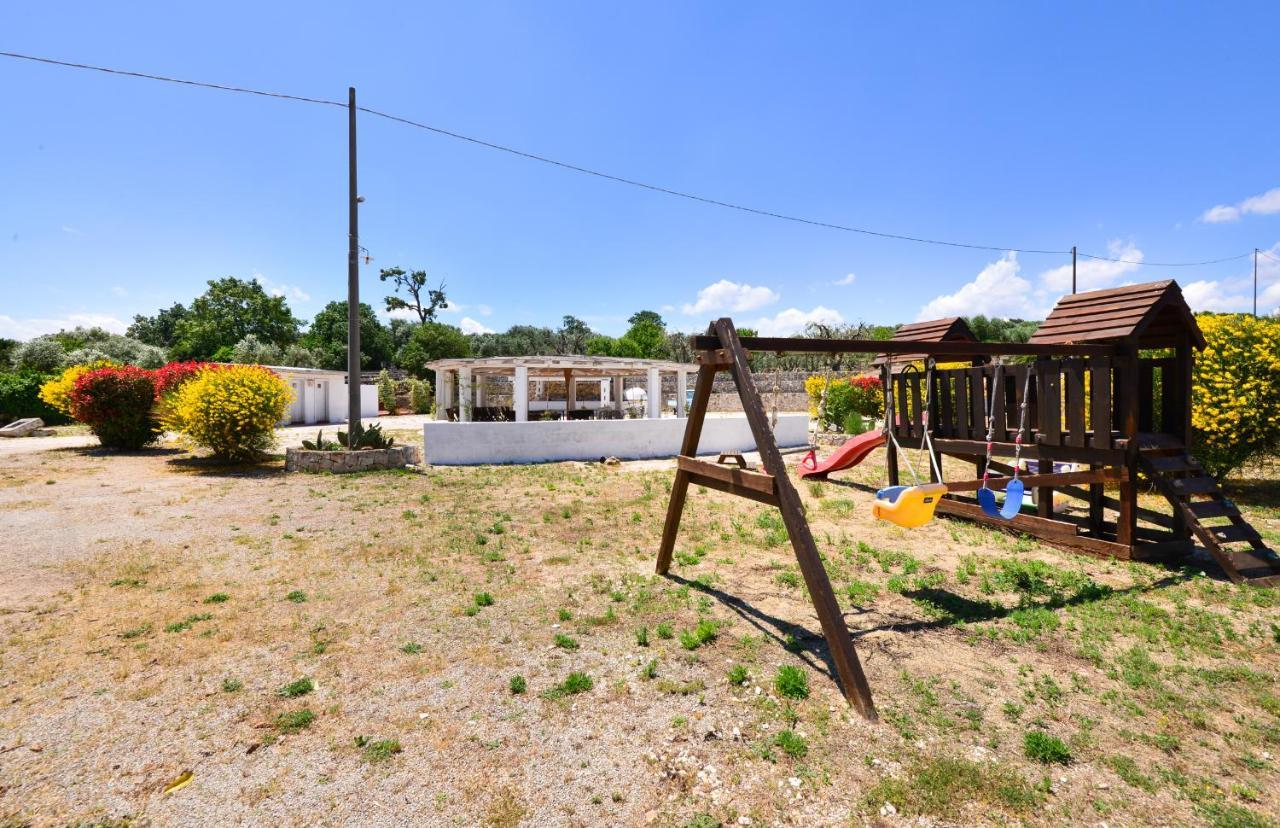 אוסטוני Terra Sessana Ville E Trullo Con Piscina Privata מראה חיצוני תמונה