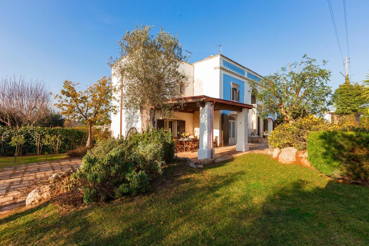 אוסטוני Terra Sessana Ville E Trullo Con Piscina Privata מראה חיצוני תמונה