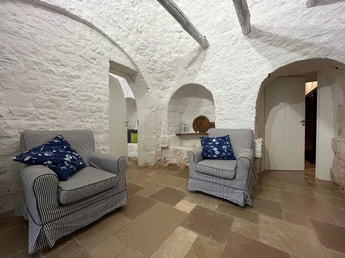 אוסטוני Terra Sessana Ville E Trullo Con Piscina Privata מראה חיצוני תמונה