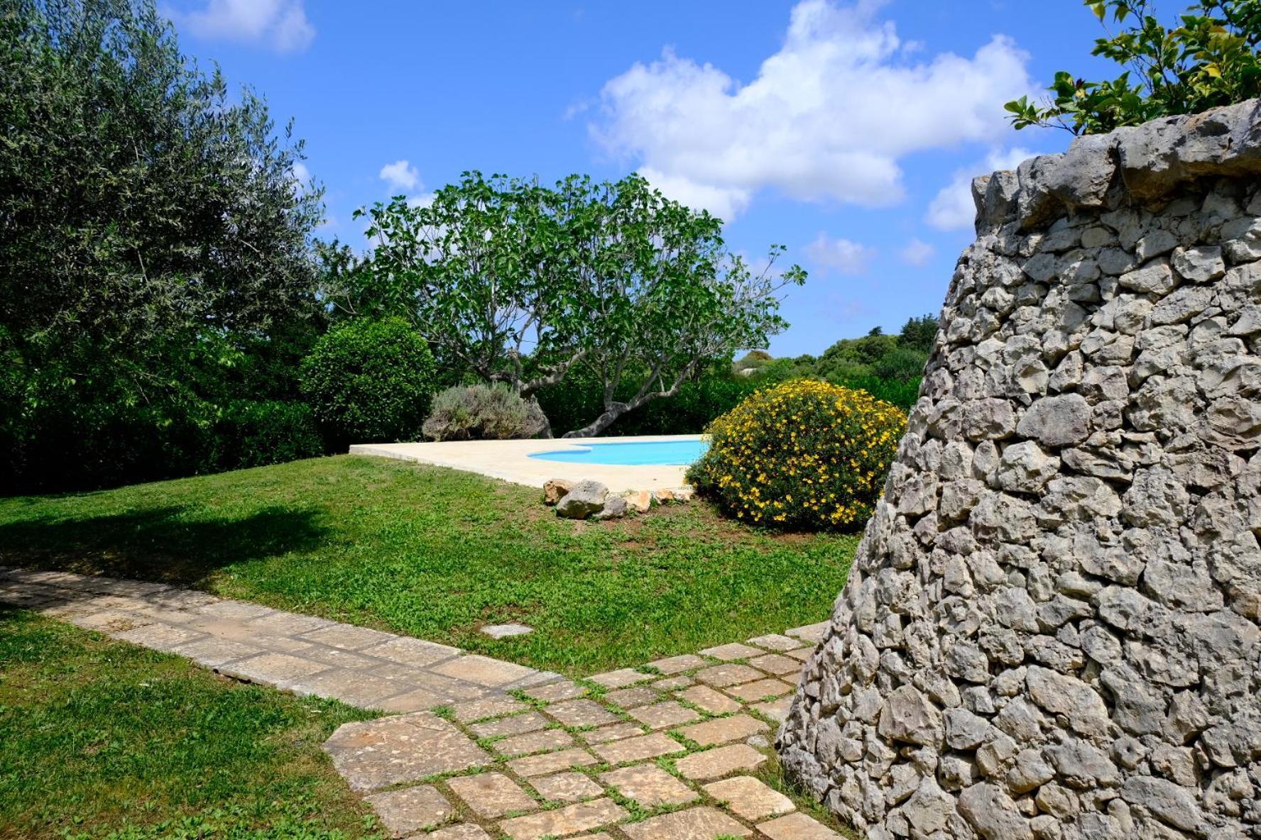 אוסטוני Terra Sessana Ville E Trullo Con Piscina Privata מראה חיצוני תמונה