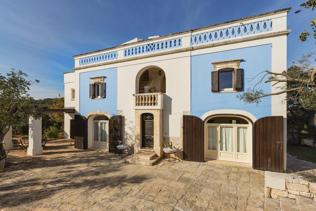 אוסטוני Terra Sessana Ville E Trullo Con Piscina Privata מראה חיצוני תמונה