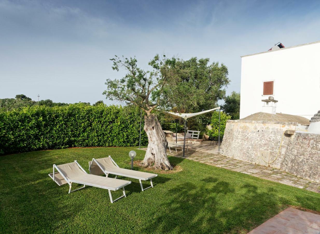 אוסטוני Terra Sessana Ville E Trullo Con Piscina Privata מראה חיצוני תמונה