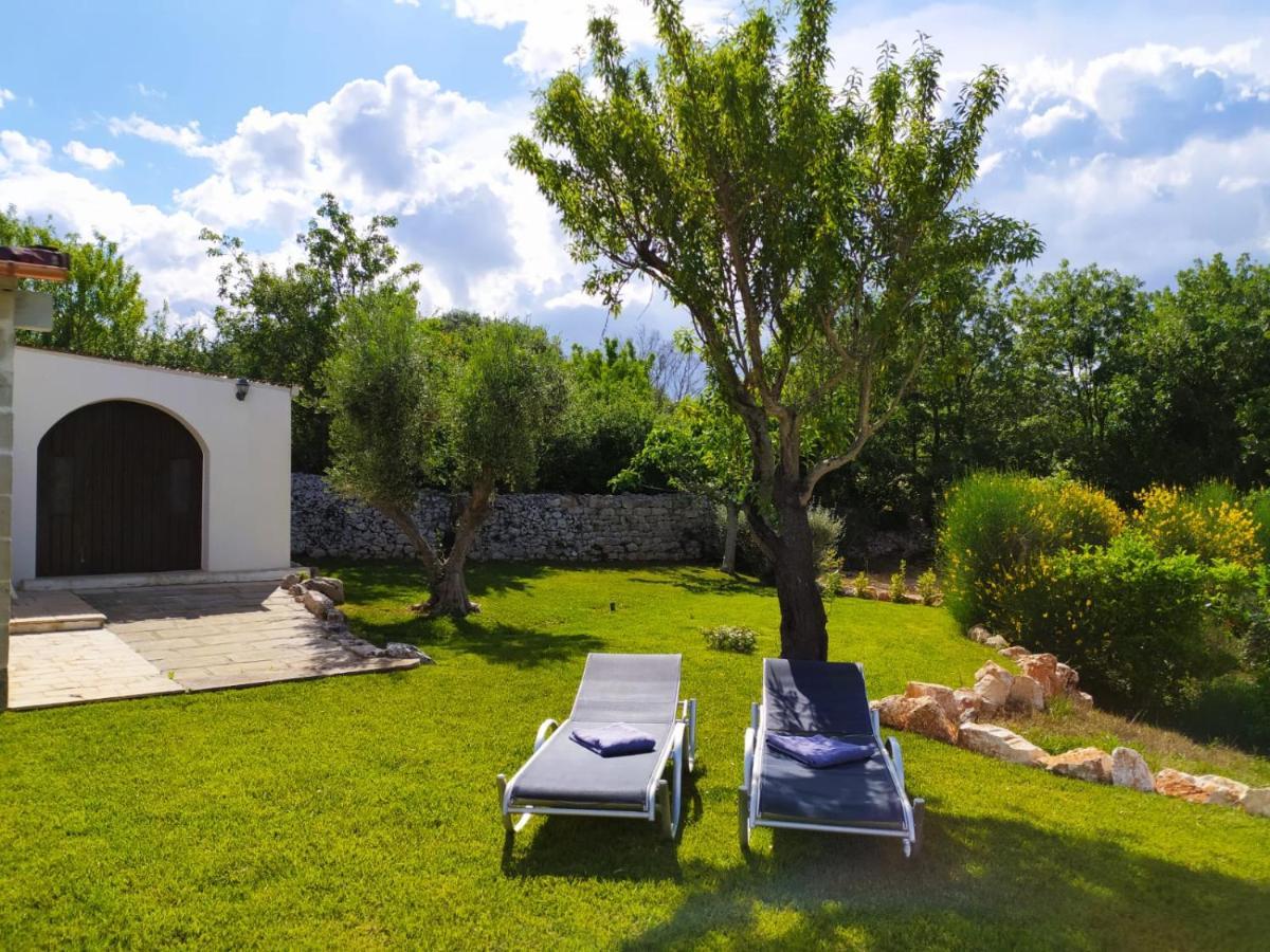 אוסטוני Terra Sessana Ville E Trullo Con Piscina Privata מראה חיצוני תמונה