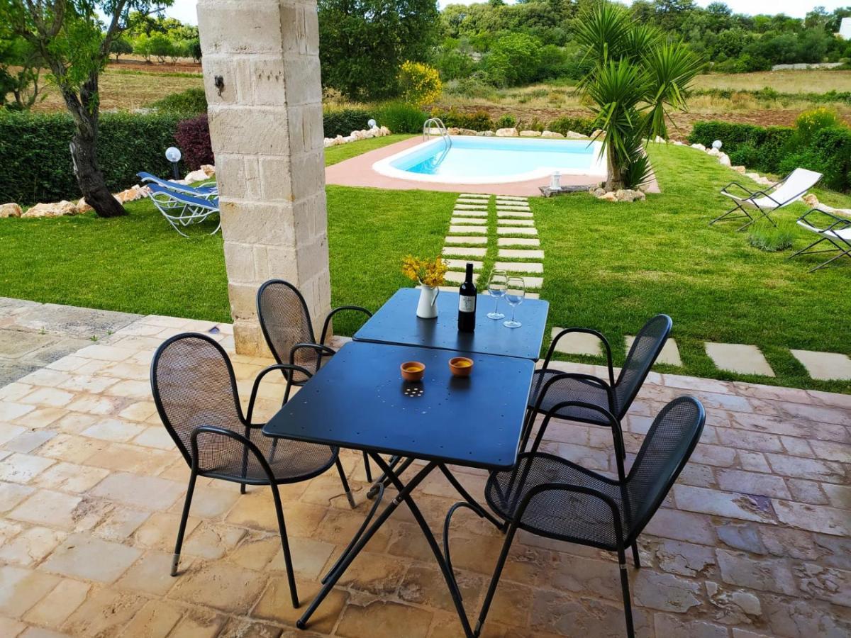 אוסטוני Terra Sessana Ville E Trullo Con Piscina Privata מראה חיצוני תמונה